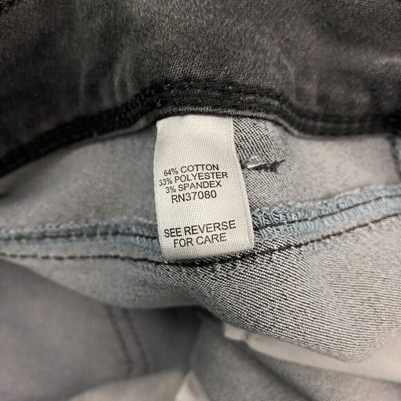 Cato Contemporary Skinny Women's size 18W Gray Denim Jeans - Picture 3 of 4